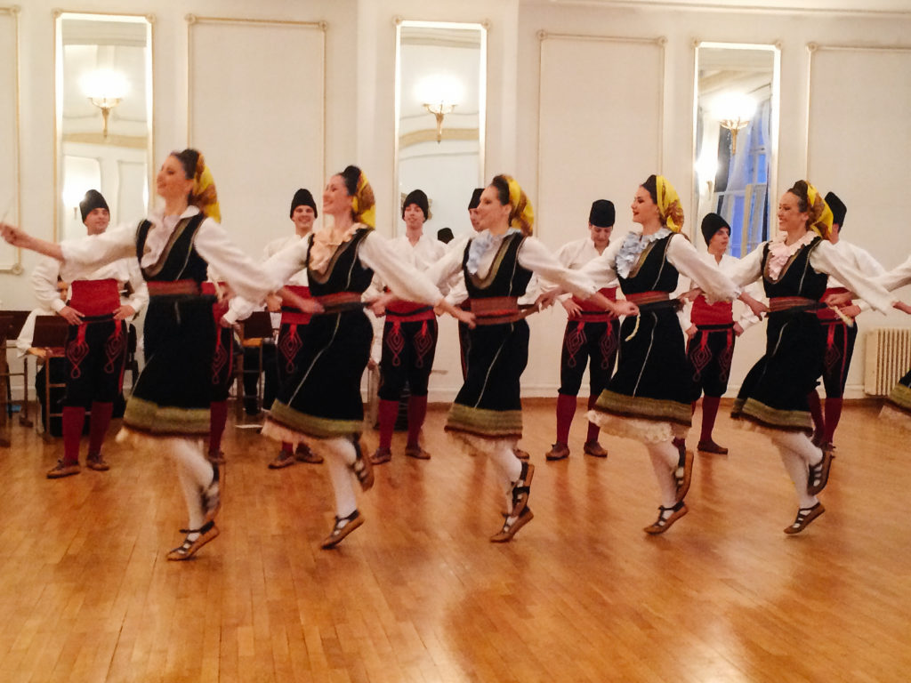 セルビア民族舞踊団のダンス Beograd, Serbia