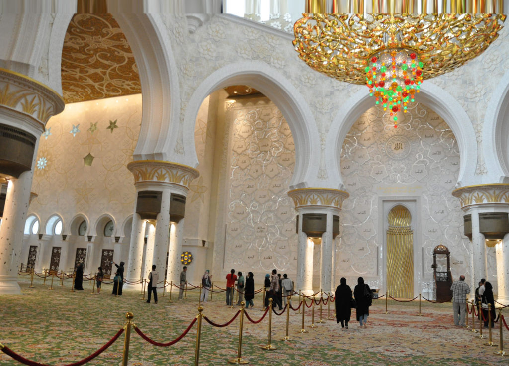 シェイク・ザーイド・モスク 
Abu Dhabi, UAE
