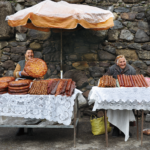 大きなアルメニアのお菓子 geghard, Armenia
