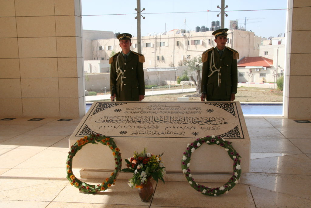 アラファトPLO議長の墓廟 Ramallah, Palestine