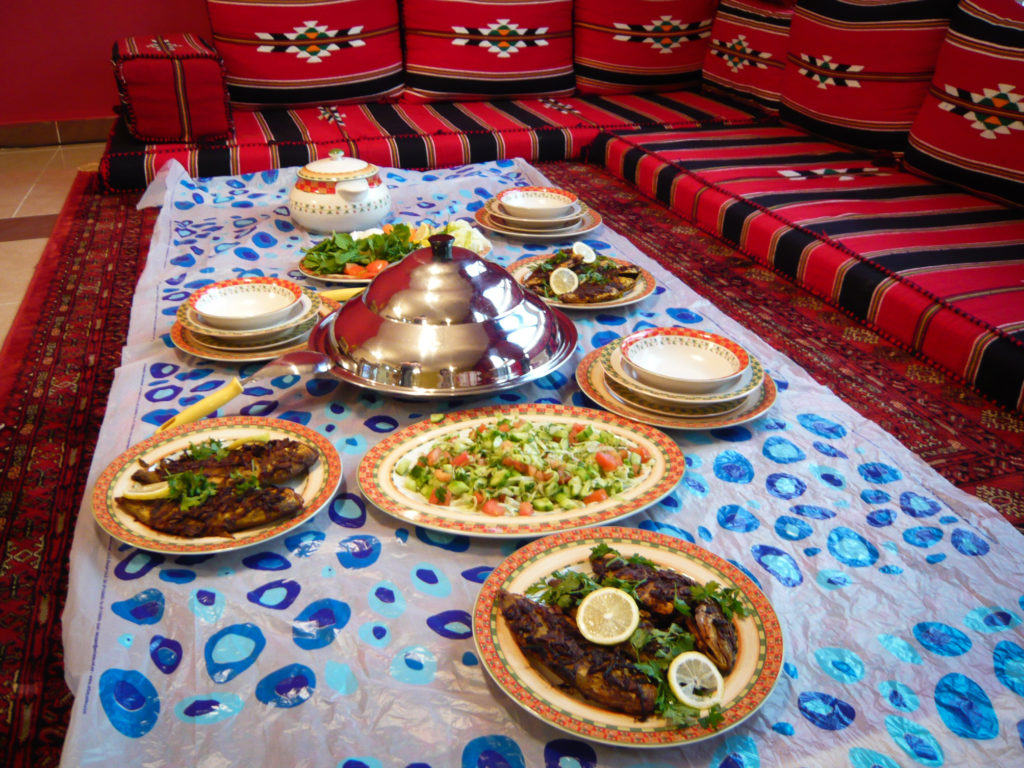 アラブの家庭料理 
Abu Dhabi, UAE