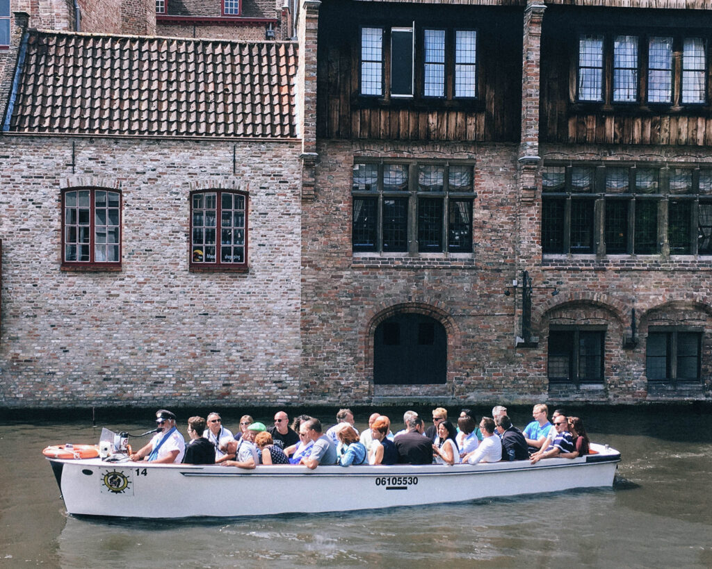 ブルージュの運河ツアー
Bruges, Belgium