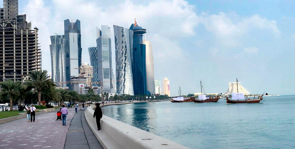 ドーハの海岸通り
Doha, Qatar