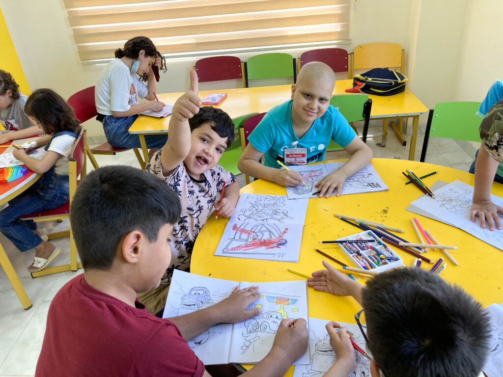 JIM-NETハウスで学ぶがんの子供たち
Erbil, Iraq