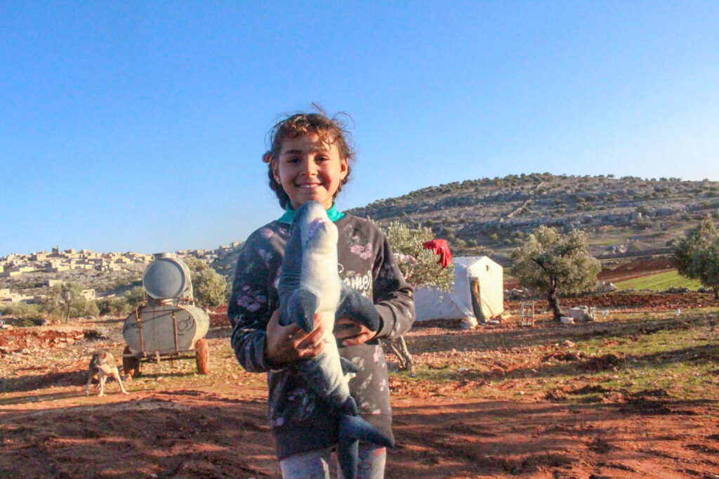 避難生活続くシリアの子供
Northern Border of Syria